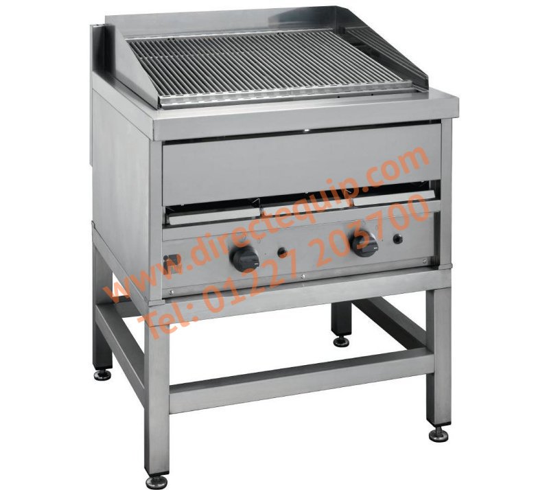 Parry UGC8 Natural/LPG Lavaless Rock Char Grill